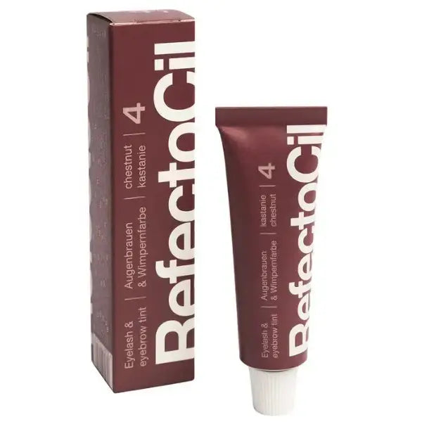 Chestnut Augenbrauen- und Wimperntönung mit RefectoCil Augenbrauen & Wimpernfarbe