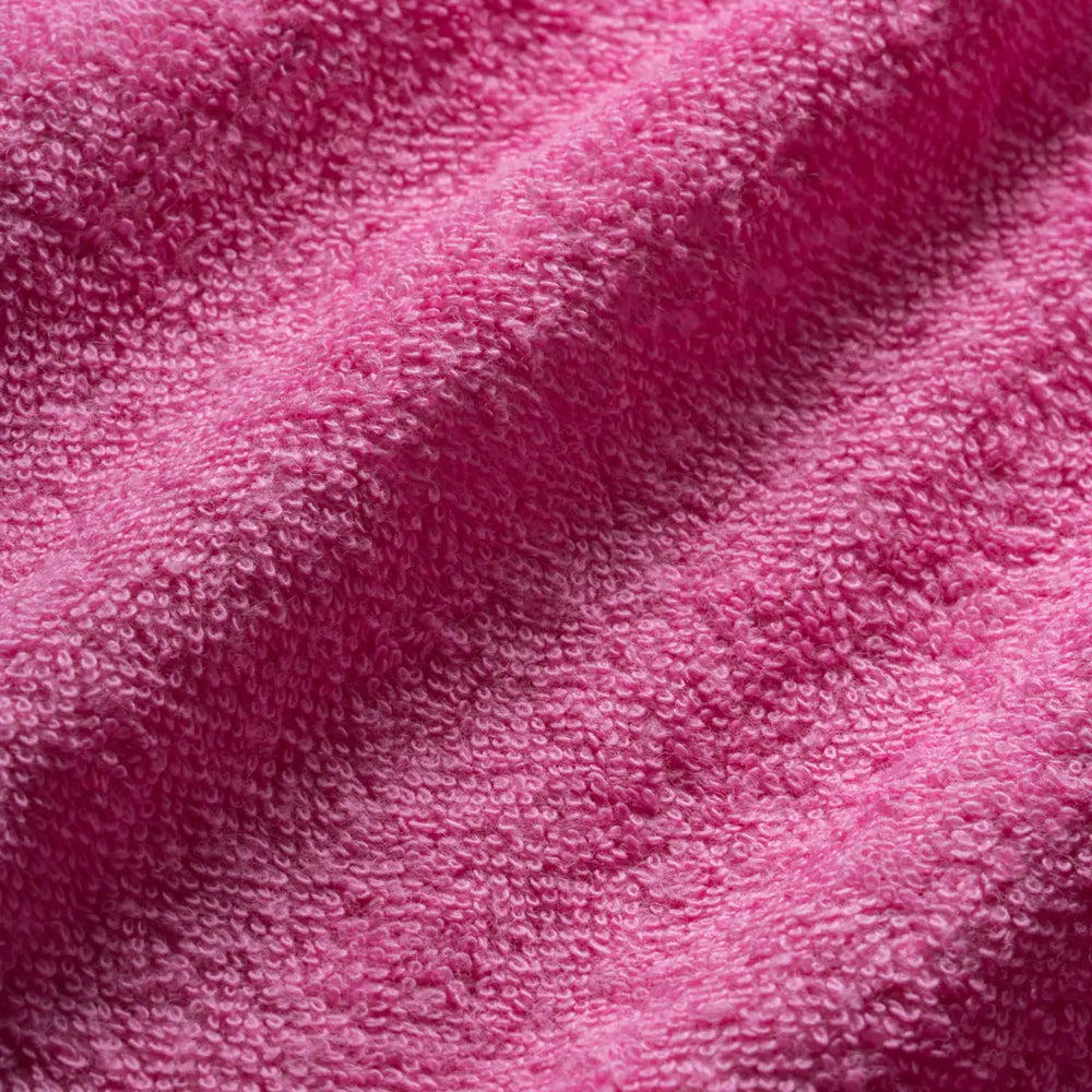 Weiches pinkes Terrystoff-Laken für Schonbezug Laken Weich Rosa