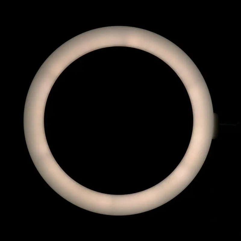 Schreibtischlampe ring light 10’’ 8W LED Schwarz - Schreibtischlampe