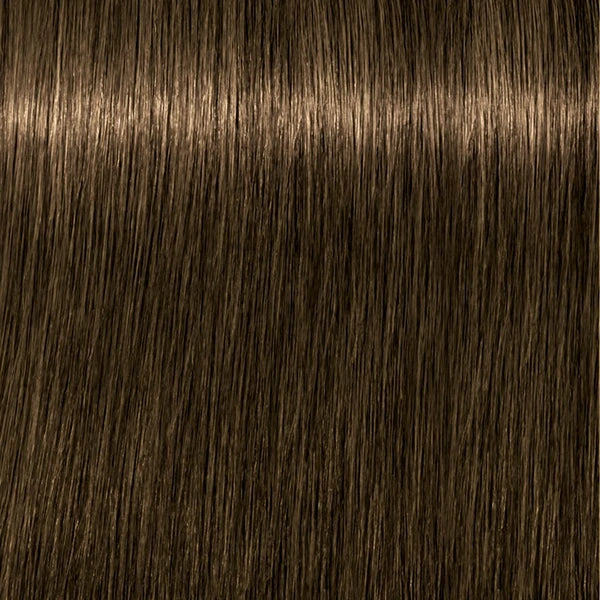 Schwarzkopf IGORA Royal 6-63 Dunkelblond Schoko Matt – Haarfarbmuster
