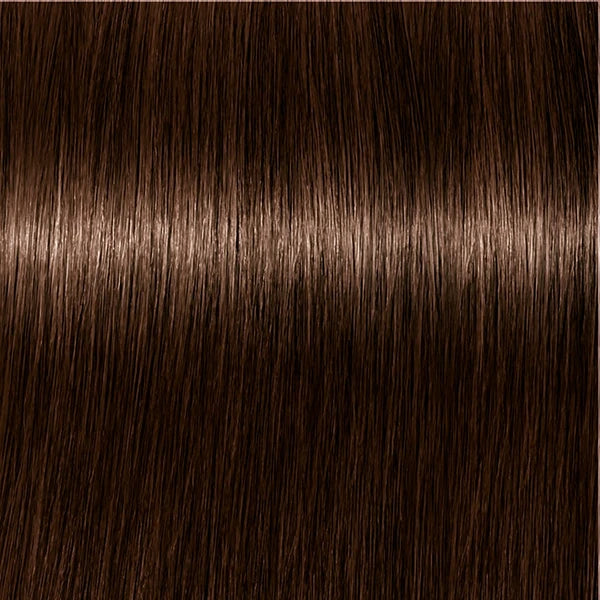 Schwarzkopf IGORA Royal Absolutes 4-60 Mittelbraun Schoko Natur – Haarfarbmuster