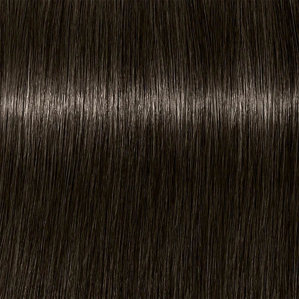 Schwarzkopf IGORA Zero AMM 4-13 Mittelbraun Cendré Matt – Haarfarbmuster