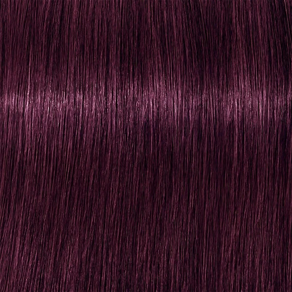 Schwarzkopf IGORA Zero AMM 4-99 Mittelbraun Violett Extra – Haarfarbmuster