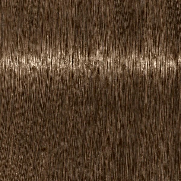 Schwarzkopf IGORA Zero AMM 7-42 Mittelblond Beige Asch – Haarfarbmuster