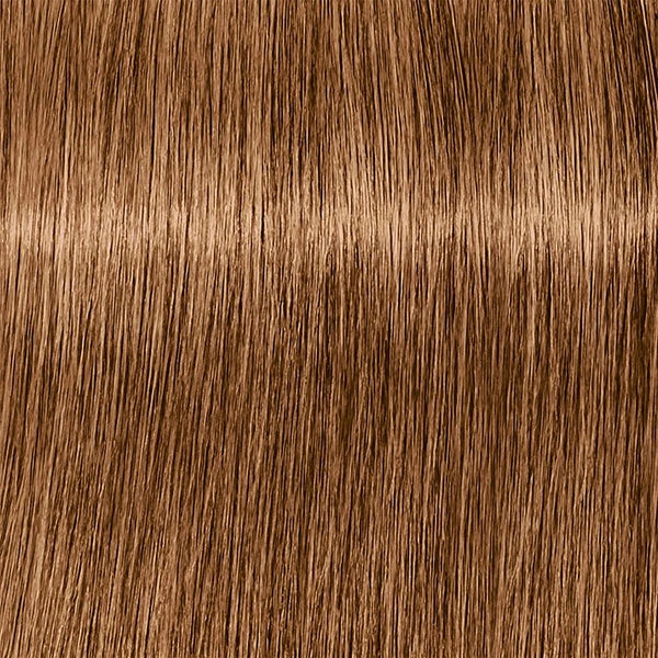 Schwarzkopf IGORA Zero AMM 7-60 Mittelblond Schoko Natur – Haarfarbmuster