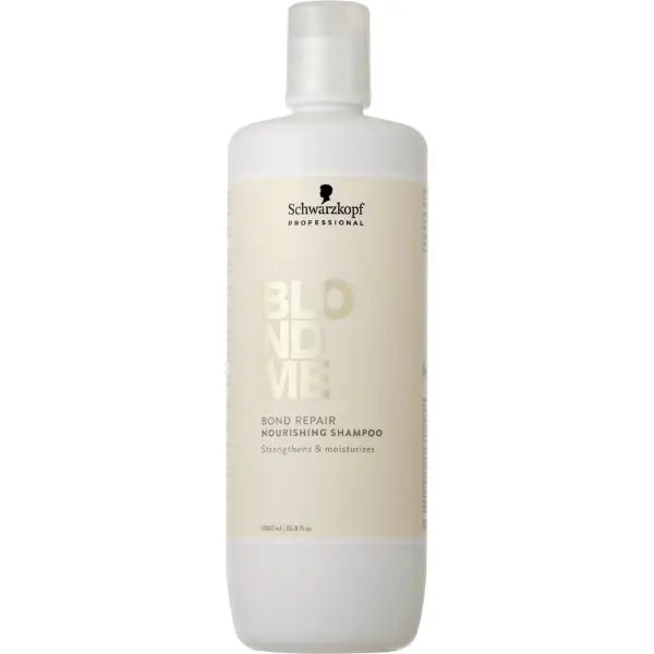 Schwarzkopf Professional BLONDME Bond Repair Nourishing Shampoo - 1000 ml - Shampoo