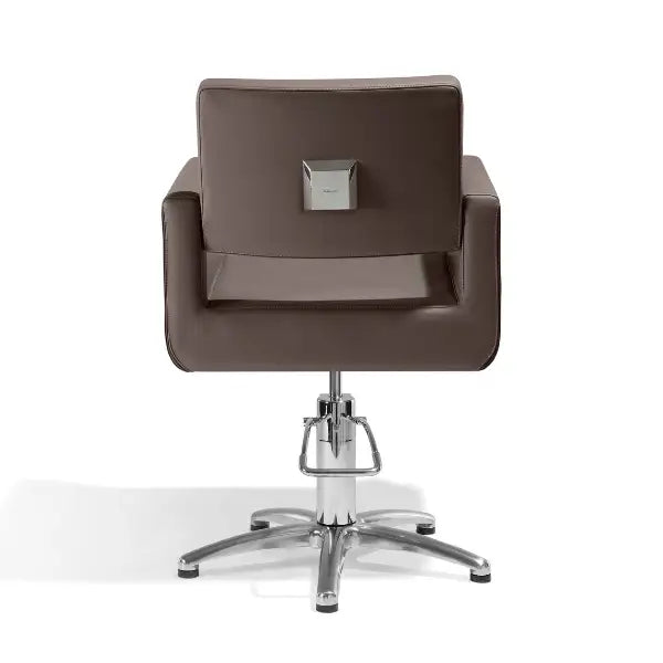 Sibel Felicitas Friseurstuhl Braun 5-Beinig - Friseurstuhl