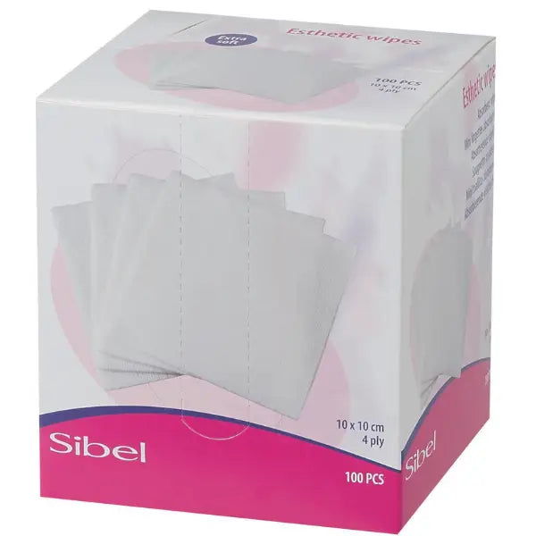 Sibel Kosmetiktücher 4-lagig 10cmx10cm 100 Stk. - Kosmetiktücher