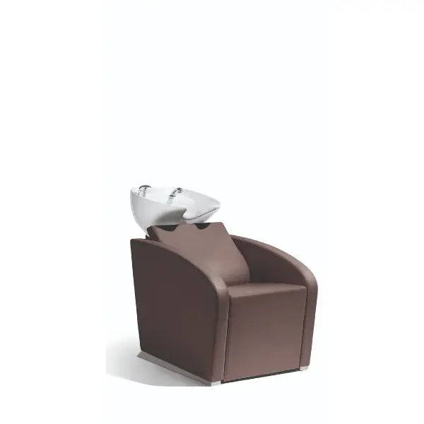 Sibel Waschbecken Elegant Braun - Friseur-Waschbecken