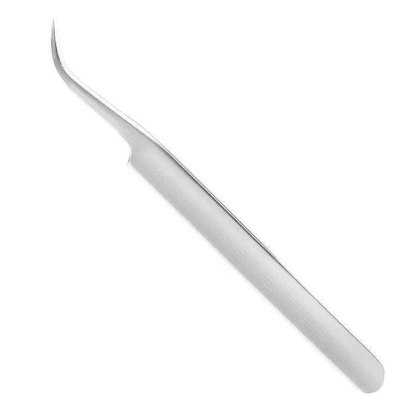 Geknickte Metallpinzette für Wimpern von Snippex, professionelles Beauty-Tool