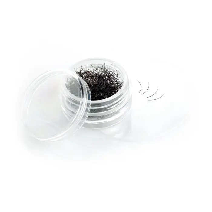 Individuelle Wimpern in klarem Behälter für Syis Wimpern j 0,20 x 10 mm 0,25 g