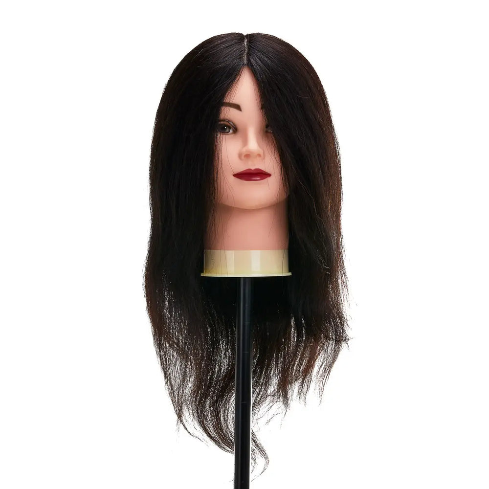 Trainingskopf Friseur Gabbiano WZ1 Naturhaar Farbe 1# Länge 16’’