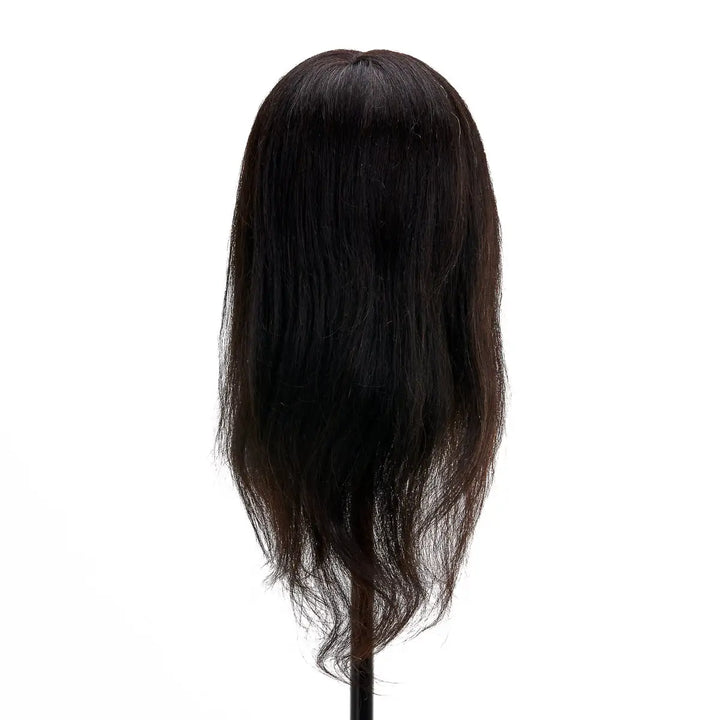 Trainingskopf Friseur Gabbiano WZ1 Naturhaar Farbe 1# Länge 16’’