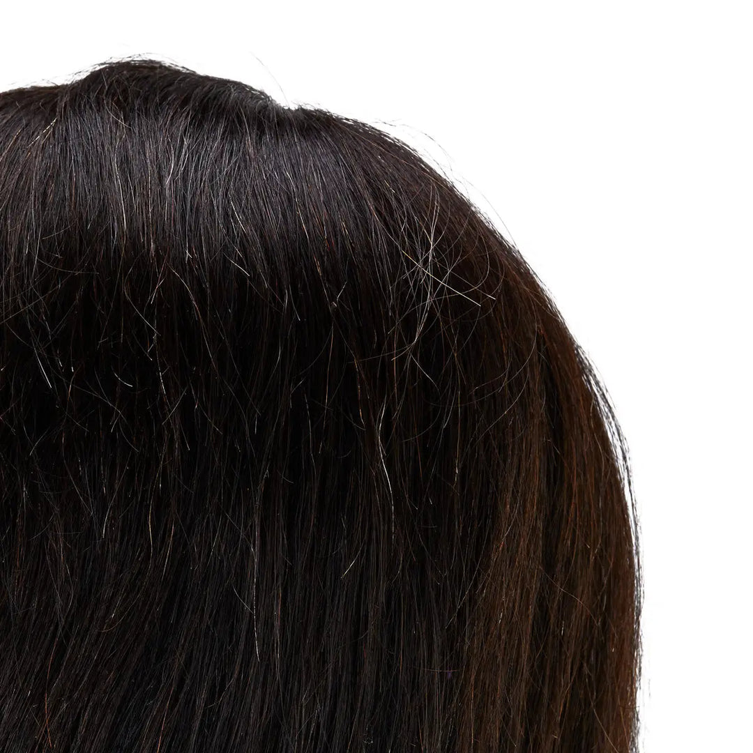 Trainingskopf Friseur Gabbiano WZ1 Naturhaar Farbe 1# Länge 16’’