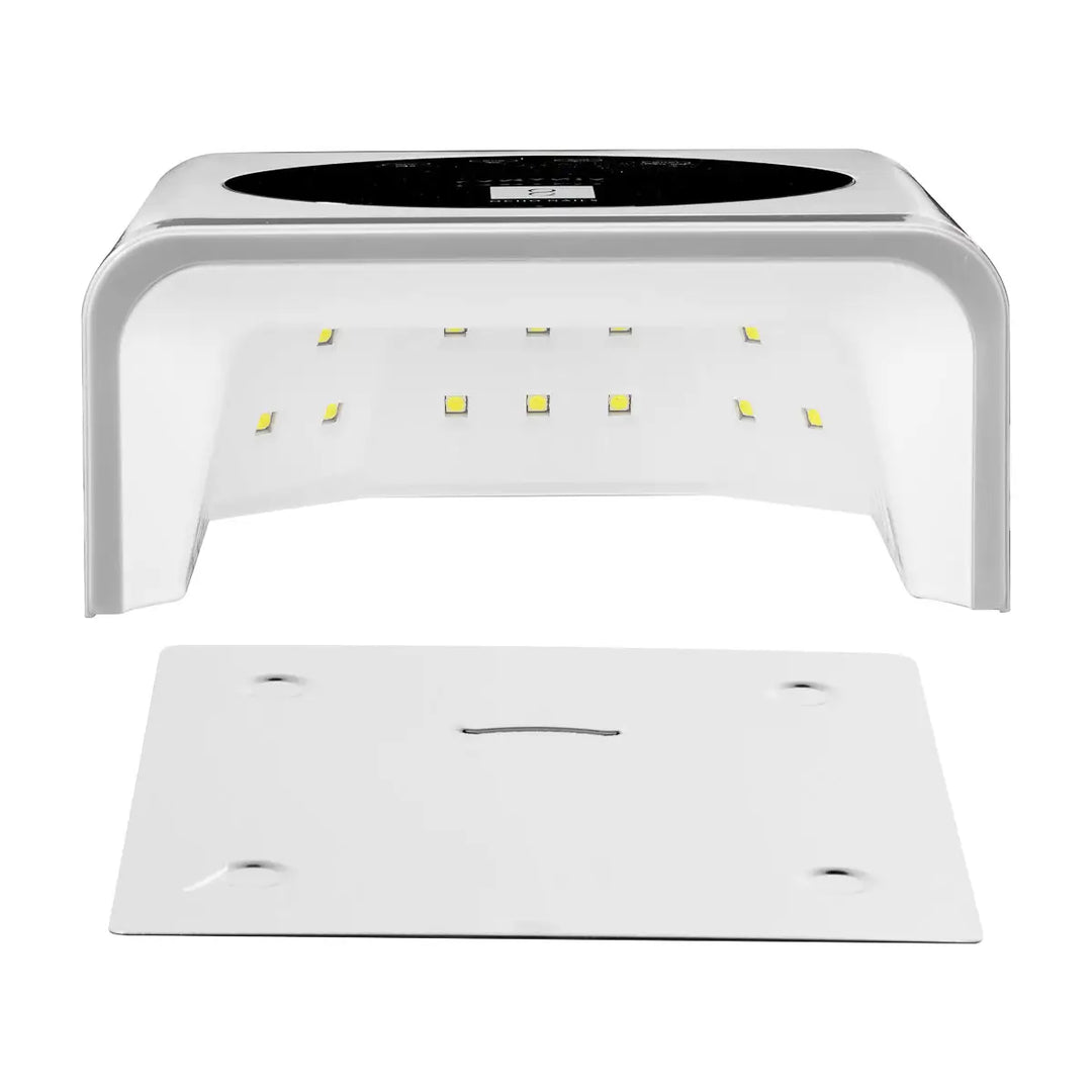 UV LED OCHO NÄGEL X22 72W AKU Lampe kabellos weiß mit Spiegelboden - UV-LED-Nagellampe