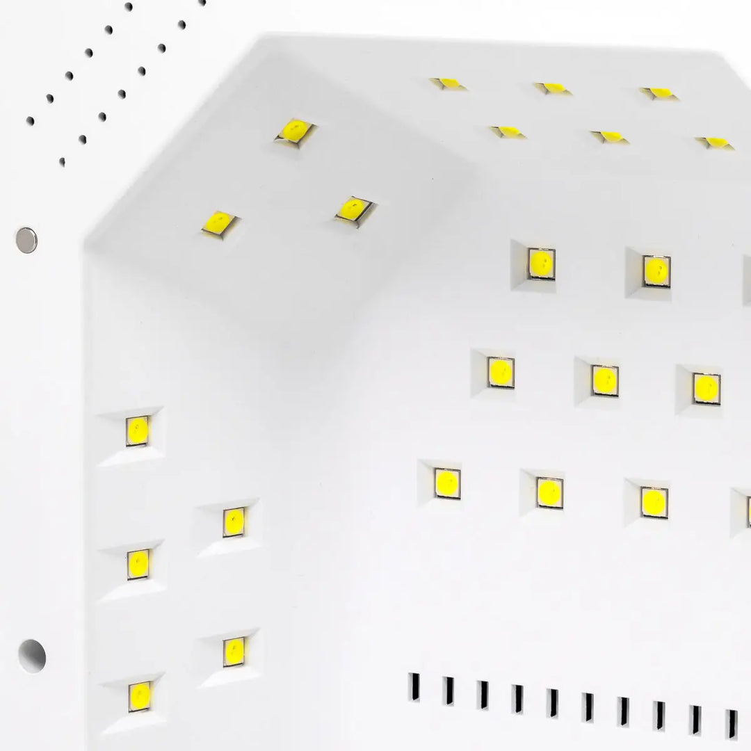 UV LED OCHO NÄGEL X22 72W AKU Lampe kabellos weiß mit Spiegelboden - UV-LED-Nagellampe
