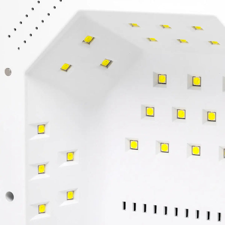 UV LED OCHO NÄGEL X22 72W AKU Lampe kabellos weiß mit Spiegelboden - UV-LED-Nagellampe