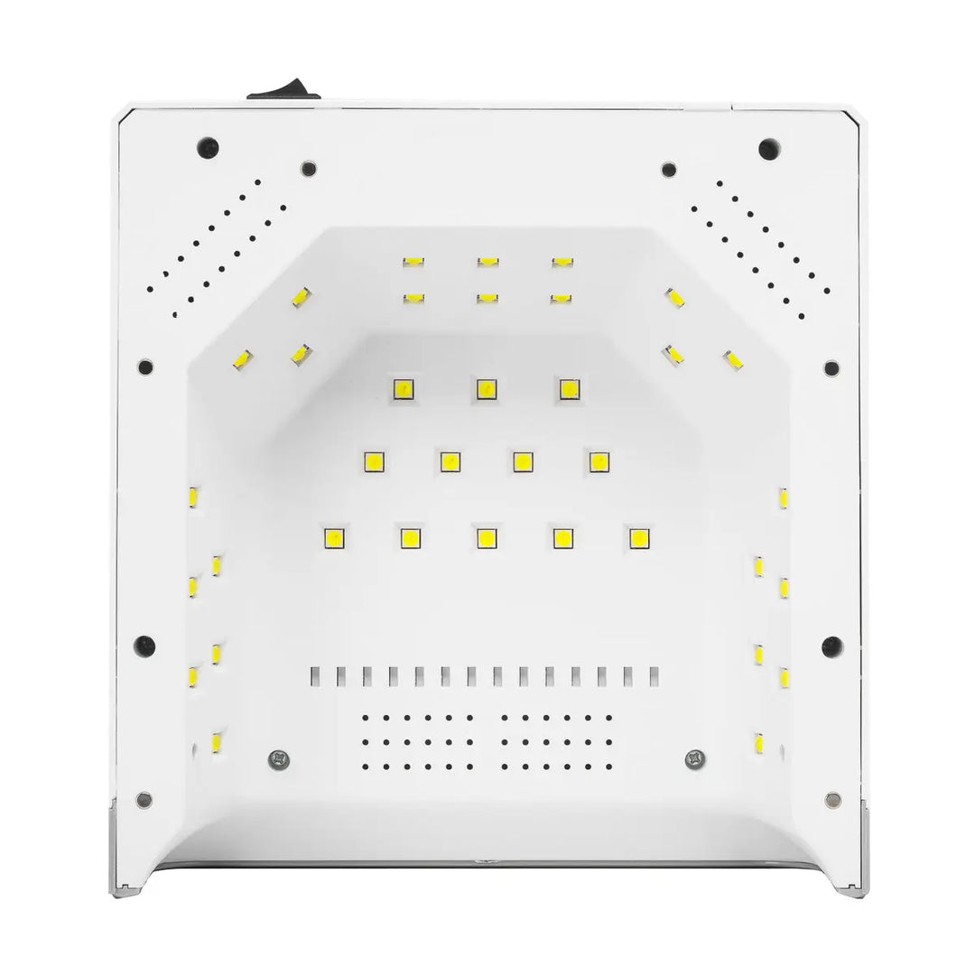 UV LED OCHO NÄGEL X22 72W AKU Lampe kabellos weiß mit Spiegelboden - UV-LED-Nagellampe
