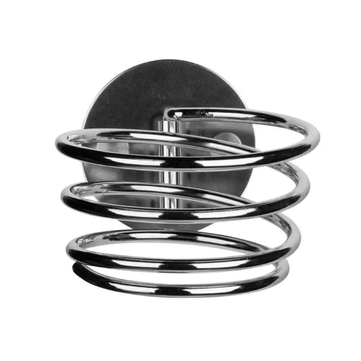Chrome Spiral Haartrocknerhalterung für Wandhalterung FX24, langlebig und stylisch