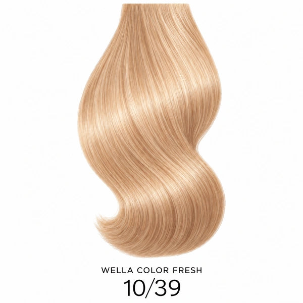 Wella Color Fresh 10/39 – Haarfarbmuster