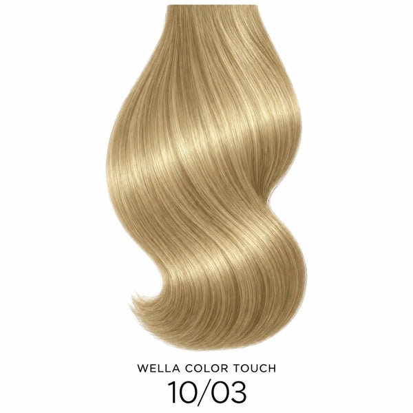 Wella Color Touch 10/03 – Haarfarbmuster im einheitlichen Design