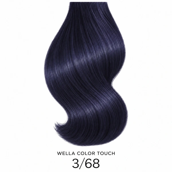 Wella Color Touch 3/68 – Haarfarbmuster im einheitlichen Design