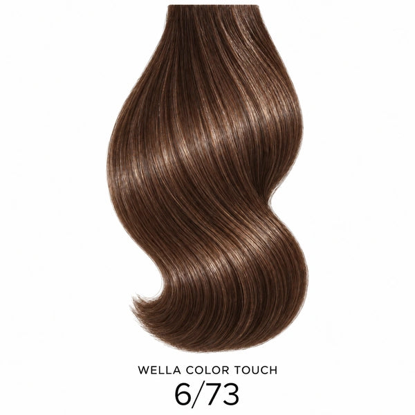 Wella Color Touch 6/73 – Haarfarbmuster im einheitlichen Design