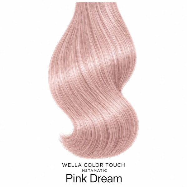 Wella Color Touch Instamatic Pink Dream – Haarfarbmuster im einheitlichen Design