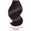 Wella Color Touch Plus 33/06 – Haarfarbmuster auf weißem Hintergrund